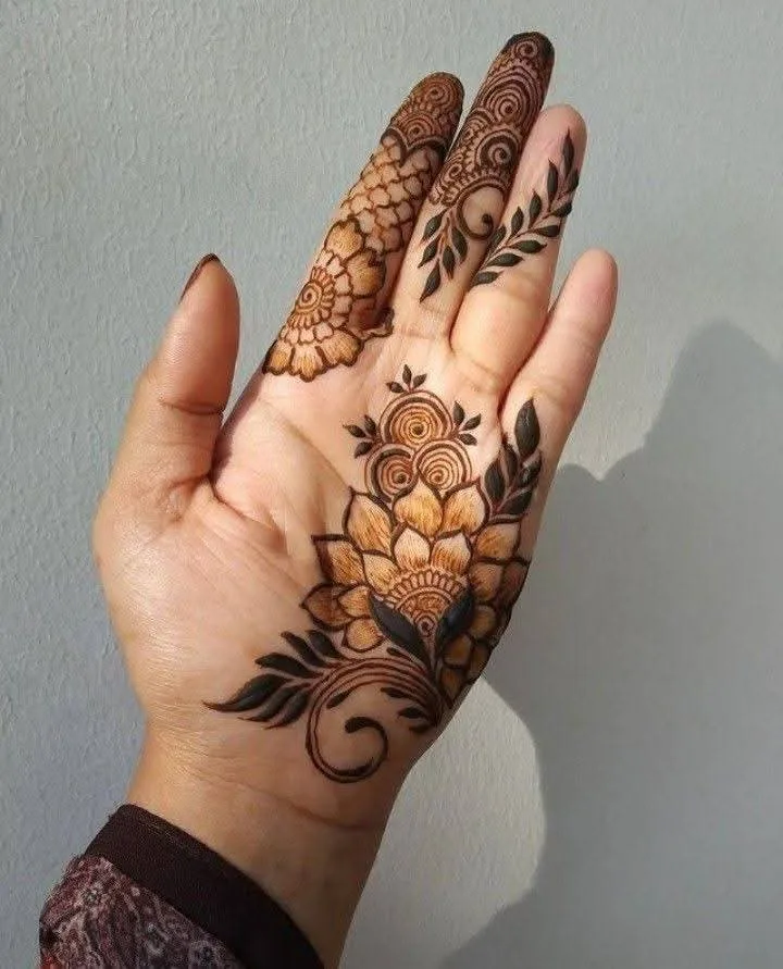 25 Beautiful Mehndi Designs for Front Hand, Back Hand Side & Feet 31 Mehndi Designs Picture Photos