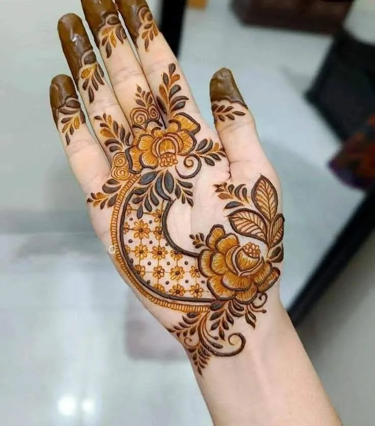 25 Beautiful Mehndi Designs for Front Hand, Back Hand Side & Feet 29 Mehndi Designs Picture Photos